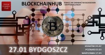 Blockchainhub, 27 stycznia w Bydgoszczy