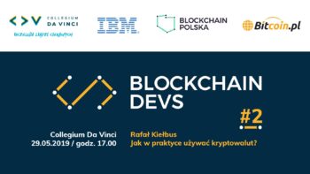 Już w środę w Poznaniu: Blockchain Devs #2 – Jak w praktyce używać kryptowalut?