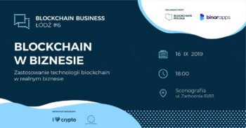 #6 Blockchain Business Łódź, 18 listopada