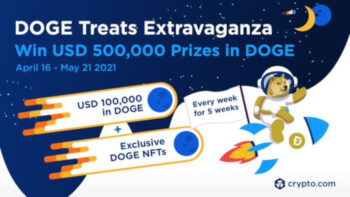 DOGE Treats Extravaganza – 500 000 USD w nagrodach DOGE na Crypto.com